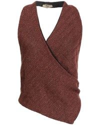 PHO® Firenze - Top Viscose, Cotton, Polyester, Metal Fiber, Polyamide - Lyst
