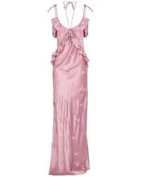COS Spiral Seam Maxi Dress in White | Lyst COS Spiral Seam Maxi Dress in White | Lyst