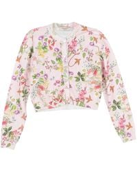 Pinko - Light Cardigan Viscose, Polyester - Lyst