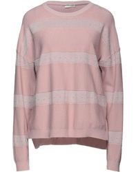 Cashmere Company - Sweater Wool, Cashmere, Nylon, Elastane, Lurex - Lyst