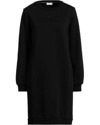 Liu Jo - Mini Dress Cotton, Elastane - Lyst