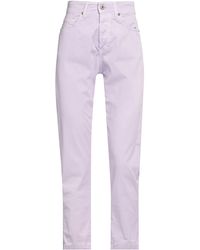 Dixie - Lilac Pants Cotton, Elastane - Lyst