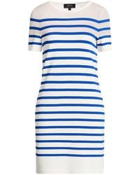 Marc Cain - Mini Dress Recycled Viscose, Polyester, Cotton, Polyamide - Lyst