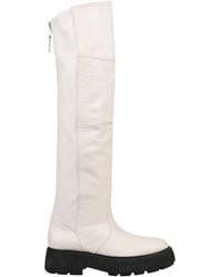 Strategia - Ivory Boot Leather - Lyst