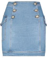 Elisabetta Franchi - Jeansrock - Lyst