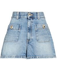Sandro - Denim Shorts Cotton - Lyst