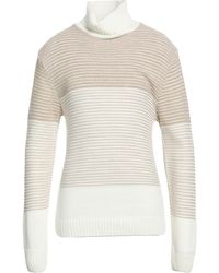 Squad² - Cream Turtleneck Modal, Wool - Lyst