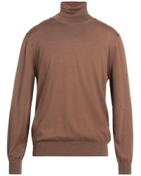 Vneck - Turtleneck Merino Wool, Silk - Lyst