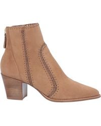 Alexandre Birman - Camel Ankle Boots Soft Leather - Lyst