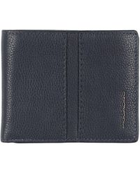Piquadro - Wallet Cow Leather, Metal - Lyst