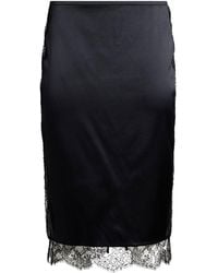 Tom Ford - Midi Skirt Silk, Elastane, Polyamide, Viscose - Lyst