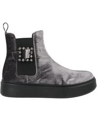 Frau - Ankle Boots Textile Fibers - Lyst