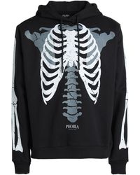 PHOBIA ARCHIVE - Hoodie With Skeleton Sweatshirt Cotton - Lyst