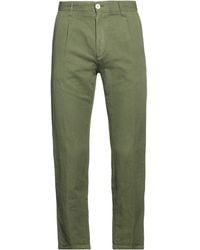 Officina 36 - Pants Textile Fibers - Lyst