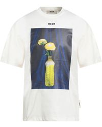 MSGM - T-Shirts - Lyst