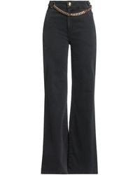 Gaelle Paris - Charcoal Jeans Cotton, Rubber - Lyst