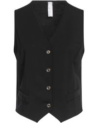 Brebis Noir - Tailored Vest Viscose, Polyamide, Elastane - Lyst
