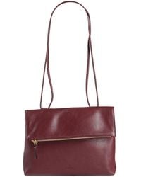 Il Bisonte - Burgundy Shoulder Bag Leather - Lyst