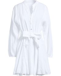 120% Lino - Mini Dresses - Lyst