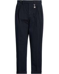 Manuel Ritz - Midnight Pants Cotton, Elastane - Lyst