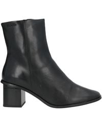 Calvin Klein - Ankle Boots Leather - Lyst