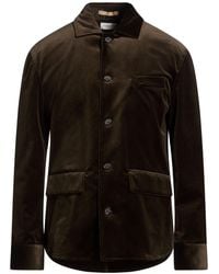 Paolo Pecora - Dark Jacket Cotton, Elastane - Lyst