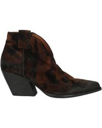Elena Iachi - Ankle Boots Leather - Lyst