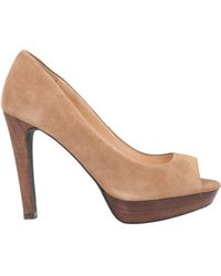 CafeNoir - Sand Pumps Leather - Lyst