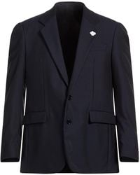 Lardini - Midnight Blazer Virgin Wool, Elastane - Lyst
