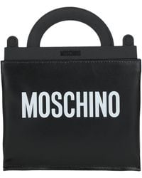 Moschino - Couture -- Handbag Soft Leather, Plastic - Lyst