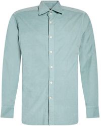 Tintoria Mattei 954 - Slate Shirt Cotton, Elastane - Lyst