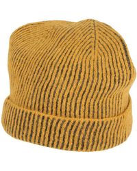 Alpha Studio - Mustard Hat Wool, Alpaca Wool, Polyamide - Lyst