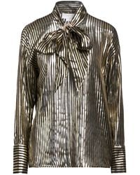 Genny - Top Silk, Polyester - Lyst