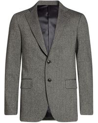 Tombolini - Blazer Virgin Wool, Polyamide, Silk - Lyst