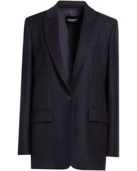 Dondup - Midnight Blazer Virgin Wool, Elastane - Lyst