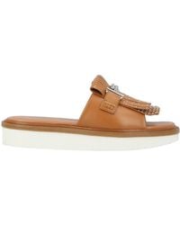 Tod's - Sandals Leather - Lyst