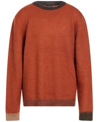 In The Box - Rust Sweater Acrylic, Mohair Wool, Polyamide, Wool - Lyst