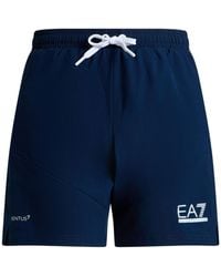 EA7 - Shorts & Bermuda Shorts Polyester, Elastane - Lyst