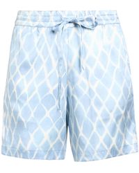 NAHMIAS - Light Shorts & Bermuda Shorts Silk, Elastane - Lyst