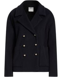 forte_forte - Midnight Coat Virgin Wool, Polyamide, Cashmere - Lyst