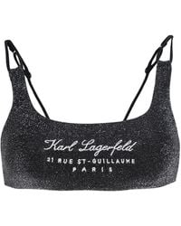 Karl Lagerfeld - Top de bikini - Lyst