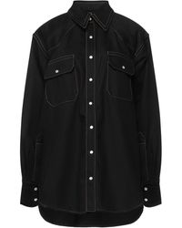 Matthew Adams Dolan Denim Shirt - Black