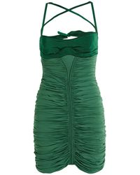 Mugler - Mini Dress Polyamide, Elastane - Lyst