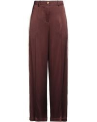 Alysi - Pants Acetate, Viscose, Linen - Lyst