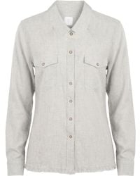 Eleventy - Light Shirt Cotton - Lyst