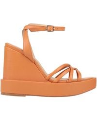 Paloma Barceló - Tan Sandals Leather - Lyst
