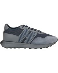 Hogan - Midnight Sneakers Leather, Textile Fibers - Lyst