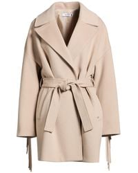 Please - Coat Polyester, Viscose, Elastane - Lyst