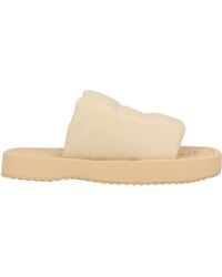 Burberry - Sandals Leather - Lyst