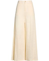Semicouture - Pants Linen - Lyst